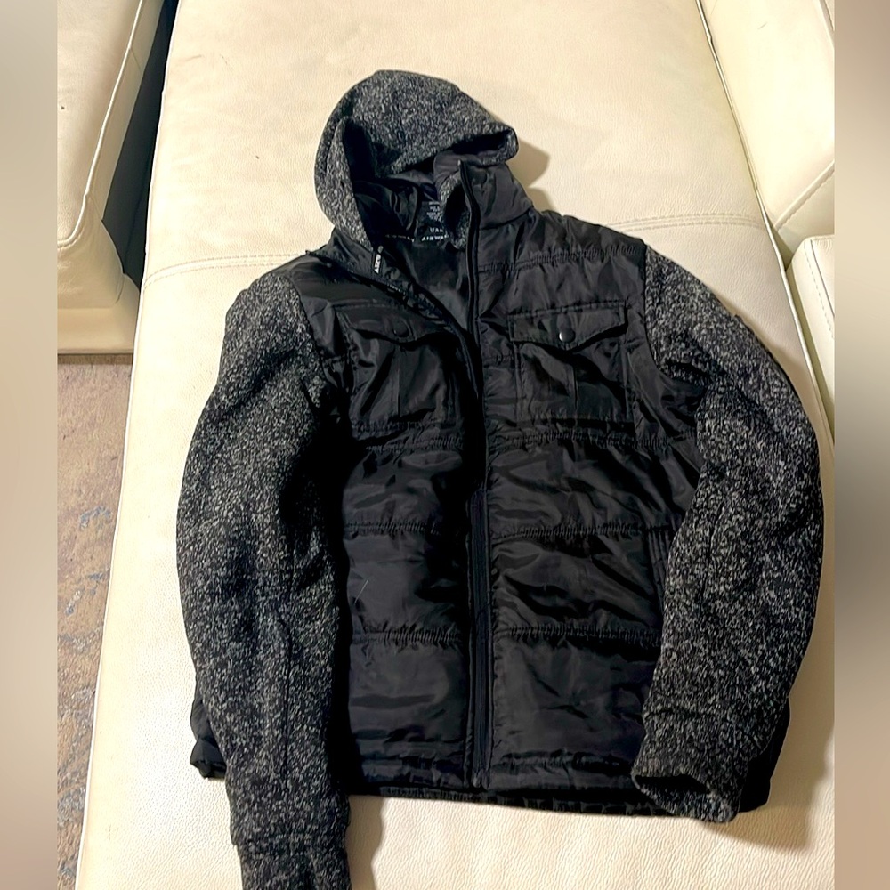 Airwalk almost brand new puffer hoodie.